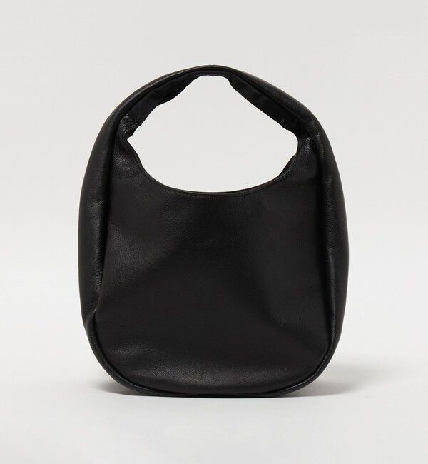UNITED ARROWS「UNFINISHED LEATHER SHOLDER BAG/アンフィニッシュドレザー ショルダーバッグ」|ショルダー・メッセンジャー|BLACK