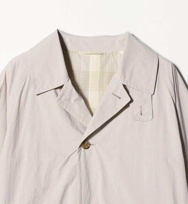 UNITED ARROWS「ナイロン/タフタ ウィンドウ マック コート 撥水」|ステンカラーコート|