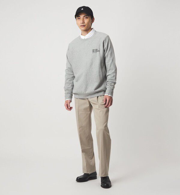 UNITED ARROWS green label relaxing「＜Brooks Brothers＞ロゴ クルーネック スウェットシャツ」|スウェット・ジャージ|