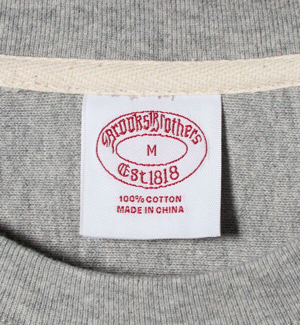 UNITED ARROWS green label relaxing「＜Brooks Brothers＞ロゴ クルーネック スウェットシャツ」|スウェット・ジャージ|