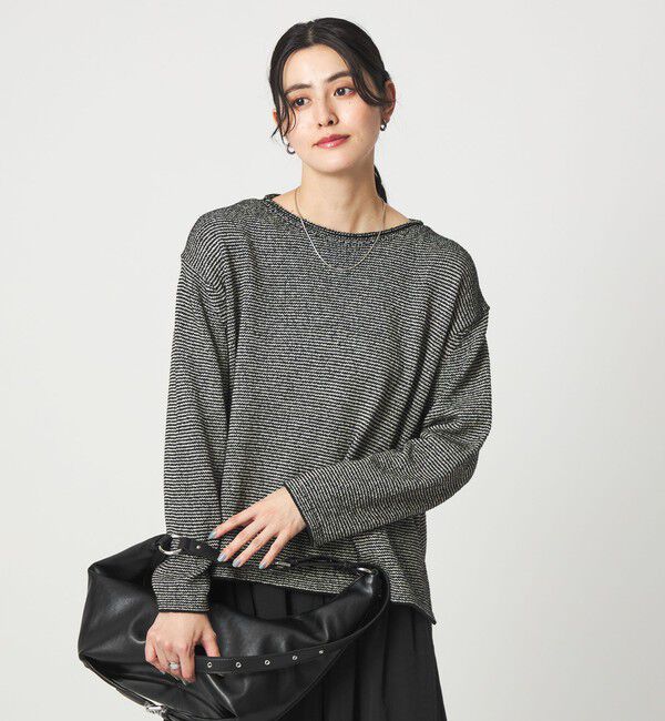 UNITED ARROWS green label relaxing「スラブ ニット プルオーバー ウォッシャブル」|ニット・セーター|