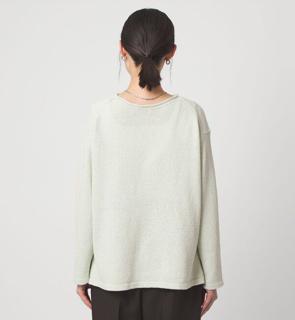UNITED ARROWS green label relaxing「スラブ ニット プルオーバー ウォッシャブル」|ニット・セーター|