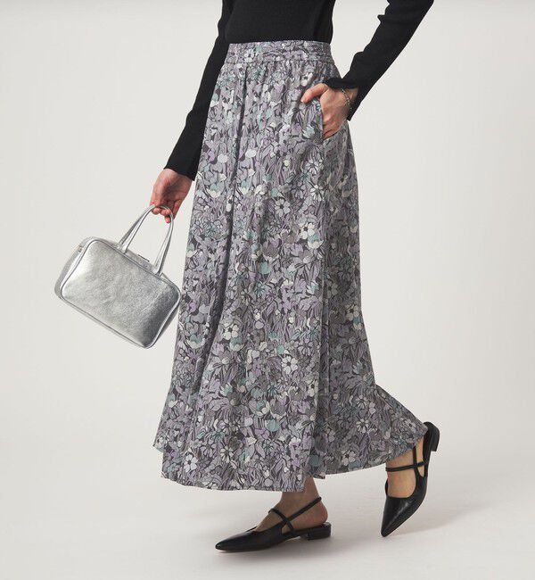 UNITED ARROWS green label relaxing「LIBERTY フレア スカート」|フレア|