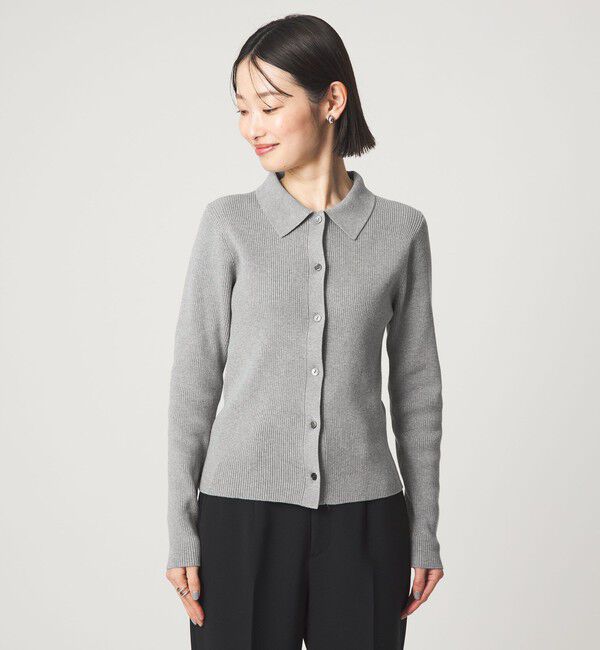 UNITED ARROWS green label relaxing「＜1_OF MINE＞エリツキ リブ ニット」|ニット・セーター|