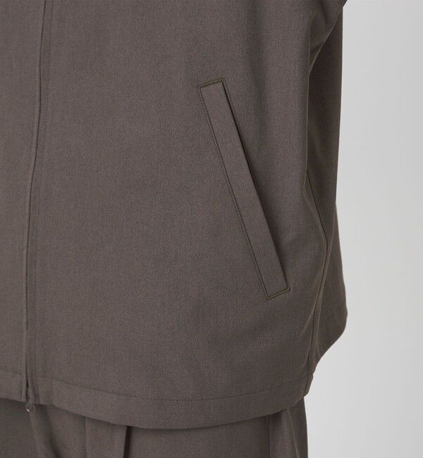 UNITED ARROWS green label relaxing「FREELITCH リブ ブルゾン -2WAYストレッチ・吸水速乾-」|ブルゾン・スタジャン|