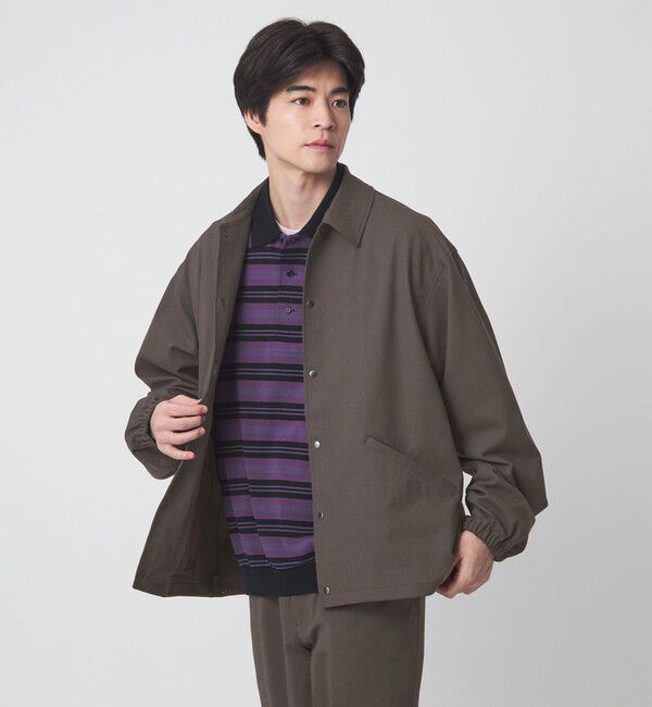 UNITED ARROWS green label relaxing「FREELITCH コーチ ジャケット  -2WAYストレッチ・吸水速乾-」|ブルゾン・スタジャン|