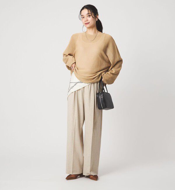 UNITED ARROWS green label relaxing「【結論シリーズ】ニーハイワイドパンツ［size SHORT/TALLあり］」|その他|