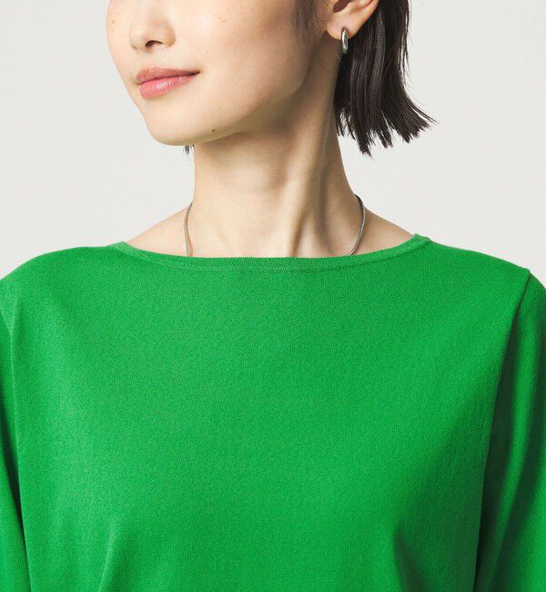 UNITED ARROWS green label relaxing「HIYOKE フォルム スリーブ プルオーバー ニット」|ニット・セーター|