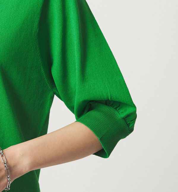 UNITED ARROWS green label relaxing「HIYOKE フォルム スリーブ プルオーバー ニット」|ニット・セーター|