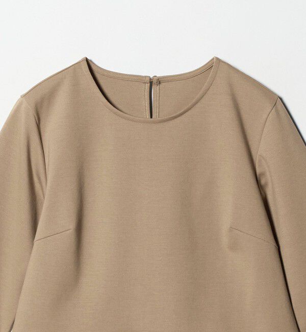 UNITED ARROWS green label relaxing「イレヘム ペプラム ポンチ プルオーバー カットソー 接触冷感 UVカット」|Tシャツ・カットソー|