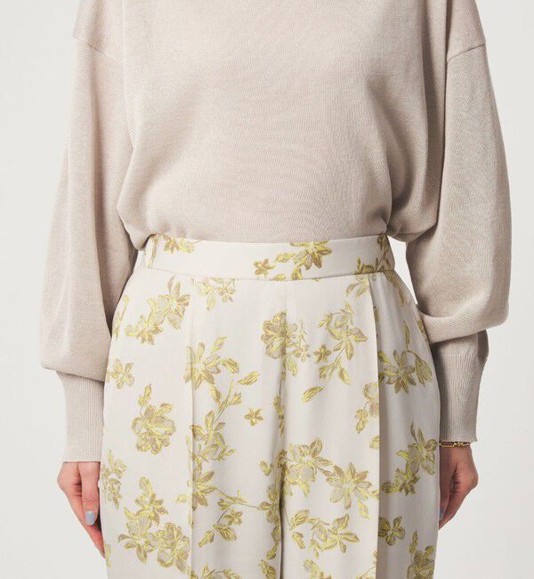 UNITED ARROWS green label relaxing「フラワー プリント パンツ」|その他|