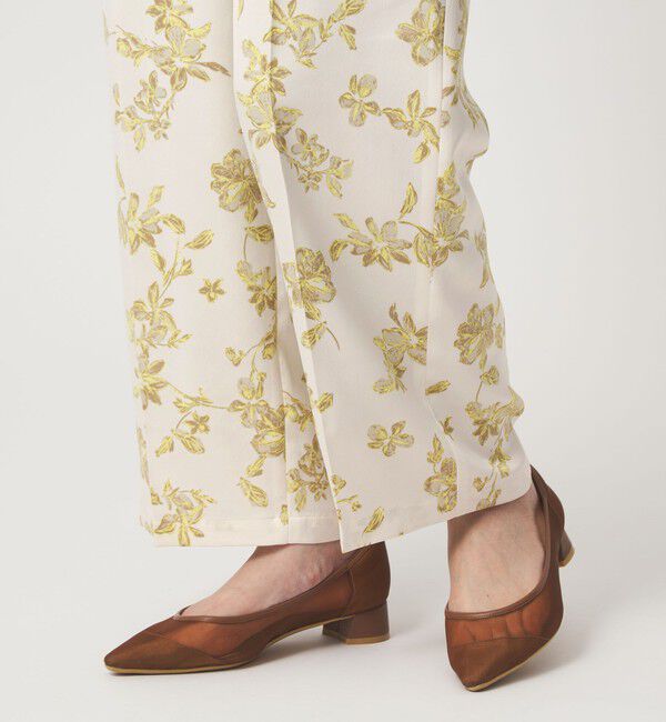 UNITED ARROWS green label relaxing「フラワー プリント パンツ」|その他|