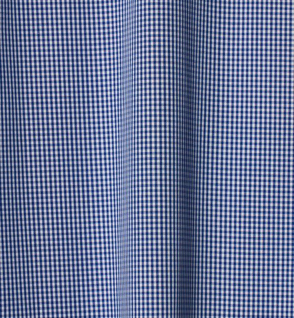 UNITED ARROWS green label relaxing「MADE BY HITOYOSHI ギンガムチェック ワイドカラー ドレスシャツ」|シャツ・ブラウス|