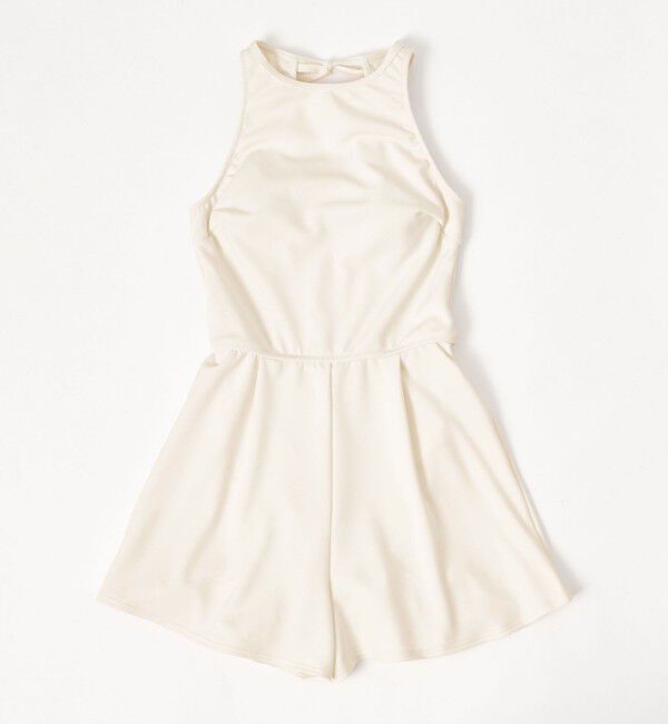 UNITED ARROWS green label relaxing「ジョーゼット風 バックオープン オールインワン スイムウェア / 水着」|スポーツ|