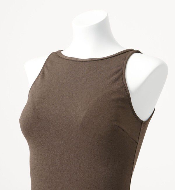 UNITED ARROWS green label relaxing「ジョーゼット風 バックオープン オールインワン スイムウェア / 水着」|スポーツ|