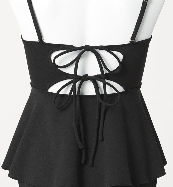 UNITED ARROWS green label relaxing「ジョーゼット風 ペプラムビスチェ&ショーツ スイムウェア / 水着」|スポーツ|