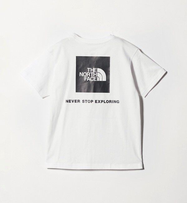 UNITED ARROWS green label relaxing「＜THE NORTH FACE＞ショートスリーブ バックスクエア ロゴTシャツ / キッズ  130cm-160cm」|Tシャツ・カットソー|WHITE