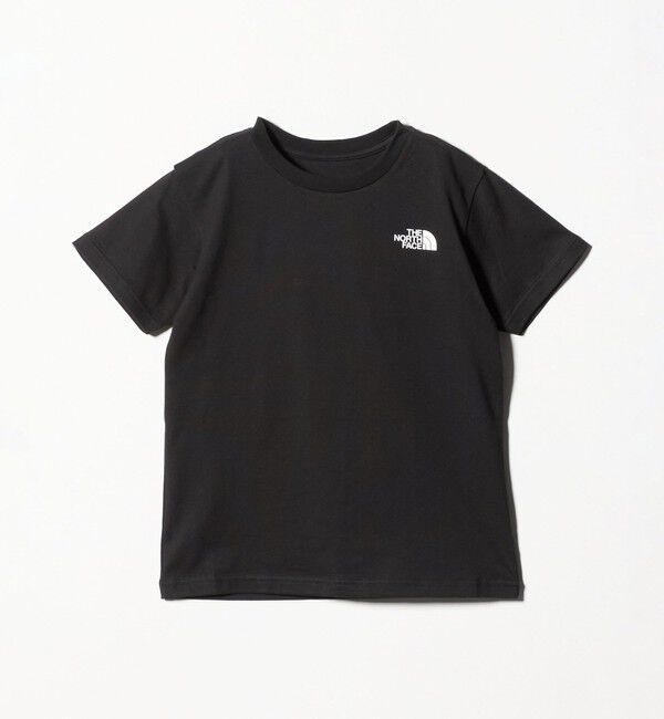 UNITED ARROWS green label relaxing「＜THE NORTH FACE＞ショートスリーブ バックスクエア ロゴTシャツ / キッズ  130cm-160cm」|Tシャツ・カットソー|BLACK