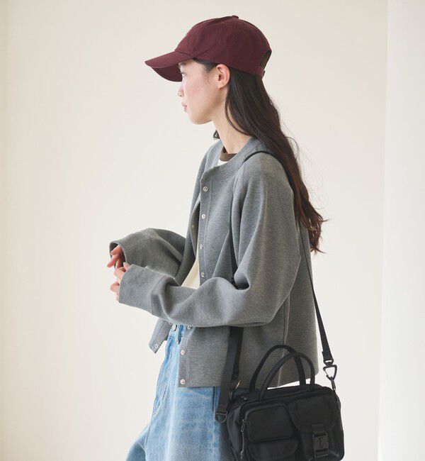 BEAUTY&YOUTH UNITED ARROWS「ダブルフェイス リングボタンカーディガン2 ウォッシャブル」|カーディガン|