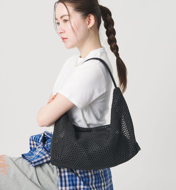 BEAUTY&YOUTH UNITED ARROWS「コンビ ネット ショルダーバッグ」|ショルダー・メッセンジャー|