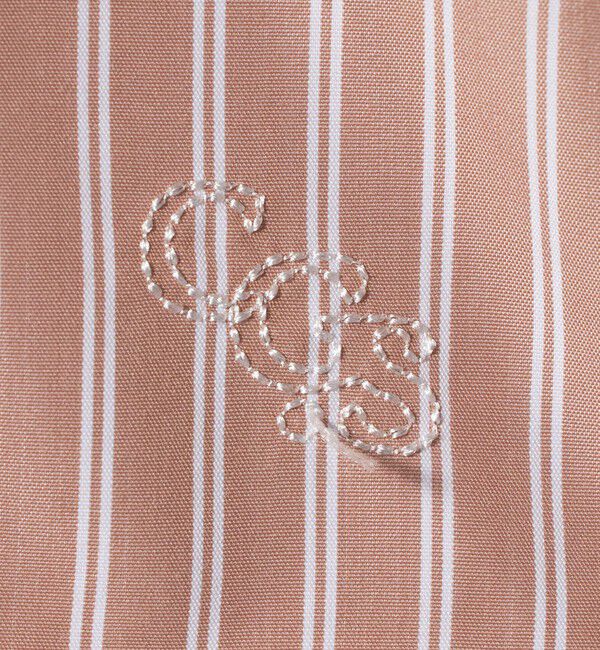 California General Store「＜CGS.＞クロップド ストライプ シャツ / ウィメンズ」|シャツ・ブラウス|