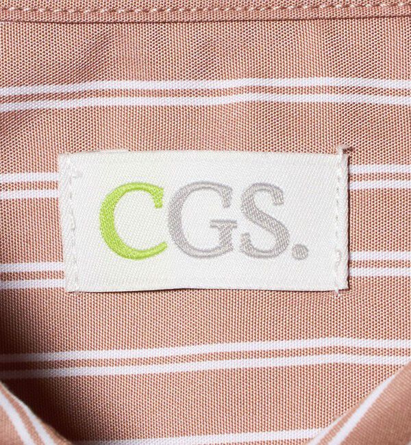California General Store「＜CGS.＞クロップド ストライプ シャツ / ウィメンズ」|シャツ・ブラウス|