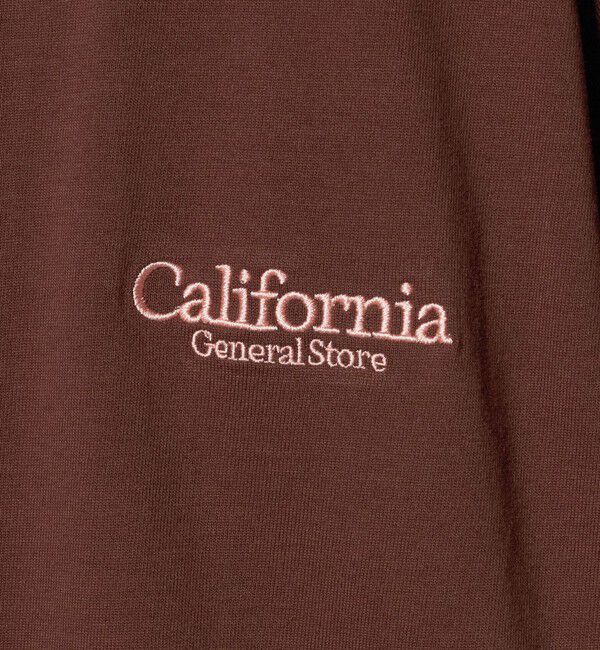 California General Store「＜CGS.＞オーガニック コットン クルーネック ロゴ Tシャツ」|Tシャツ・カットソー|