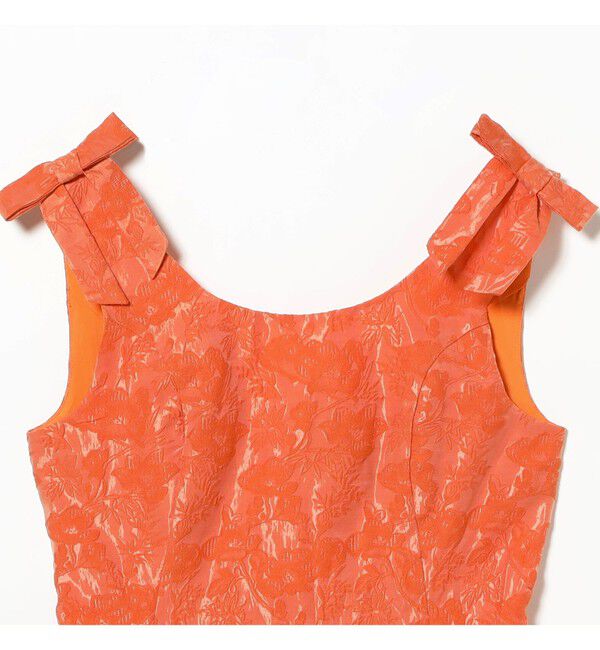 Ray BEAMS 「sister jane / Neroli Bow Jacquard mini Dress」|ワンピース|