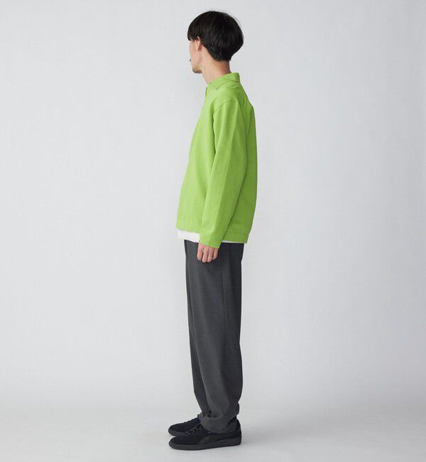 SHIPS「SHIPS:〈手洗い可能〉14ゲージ TEXBRID(R) ミラノリブ スキッパー ポロシャツ」|Tシャツ・カットソー|