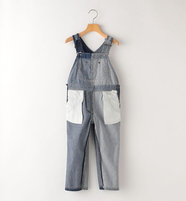 SHIPS KIDS「Lee:100～120cm / マルチデニム オーバーオール」|オールインワン|