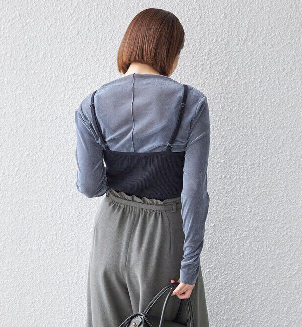 SHIPS for women「【SHIPS別注】ANNUAL:ニット ビスチェ ◇」|ニット・セーター|