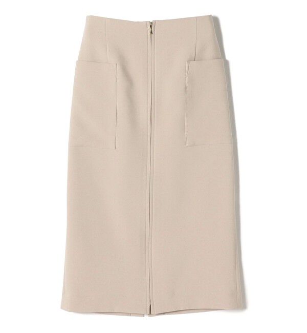 SHIPS for women「〈手洗い可能〉フロント ジップ サイド ポケット タイト スカート ◇」|スカート|