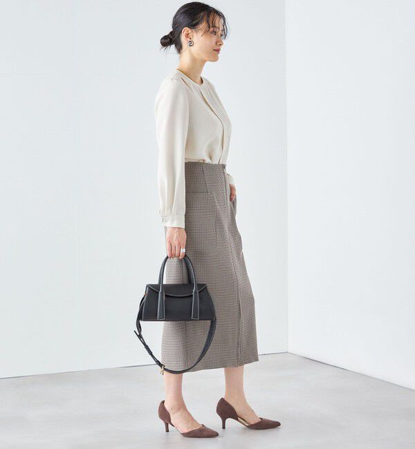 SHIPS for women「〈手洗い可能〉フロント ジップ サイド ポケット タイト スカート ◇」|スカート|