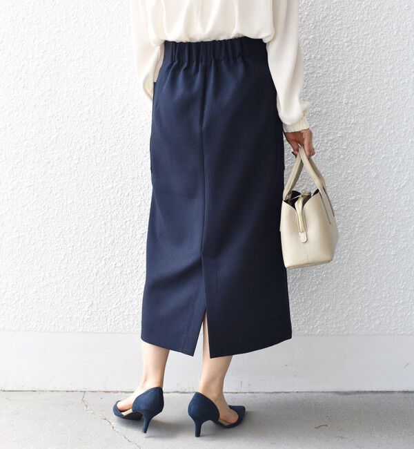 SHIPS for women「〈手洗い可能〉フロント ジップ サイド ポケット タイト スカート ◇」|スカート|