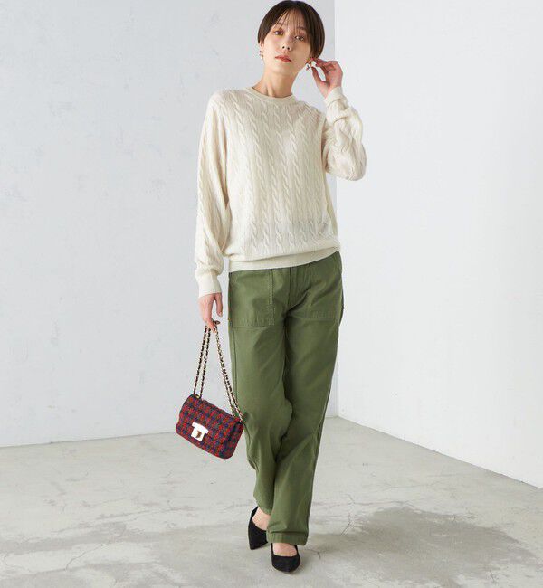 SHIPS for women「Urvin:〈洗濯機可能〉コットン ベイカー パンツ」|その他|