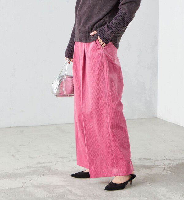 SHIPS for women「〈手洗い可能〉オーガニック コットン コーデュロイ パンツ ◇」|その他|