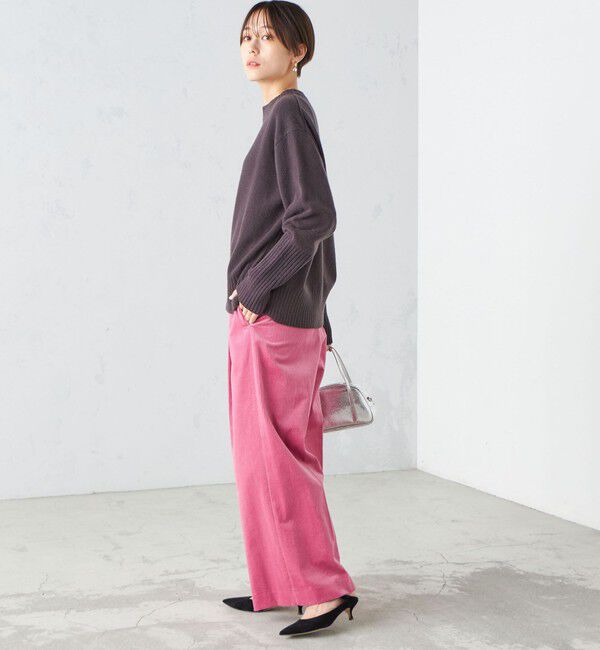 SHIPS for women「〈手洗い可能〉オーガニック コットン コーデュロイ パンツ ◇」|その他|