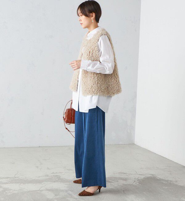 SHIPS for women「〈手洗い可能〉オーガニック コットン コーデュロイ パンツ ◇」|その他|