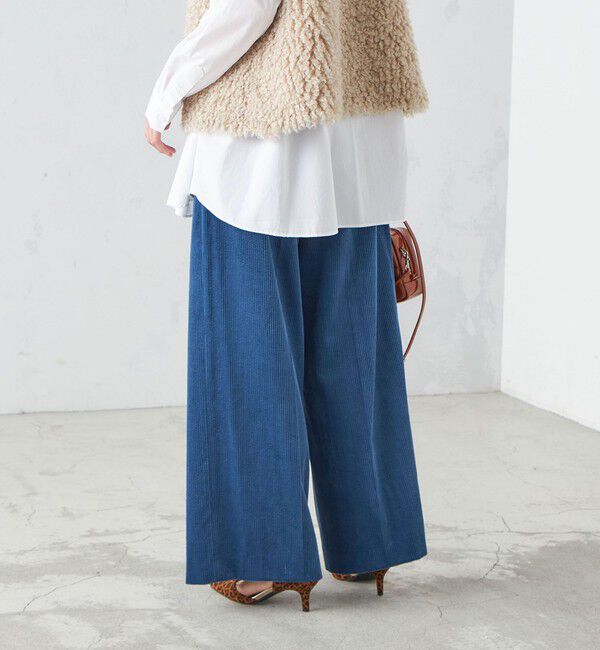 SHIPS for women「〈手洗い可能〉オーガニック コットン コーデュロイ パンツ ◇」|その他|