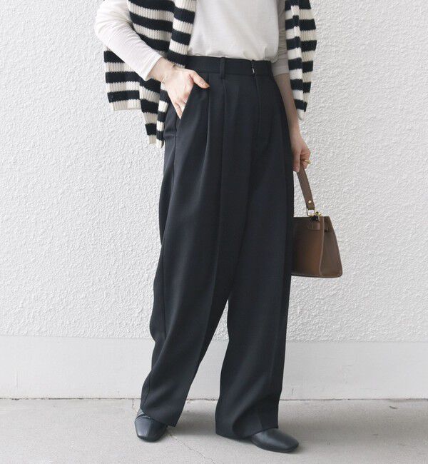 SHIPS any「SHIPS any: 〈洗濯機可能〉アイビー タック パンツ 2」|その他|