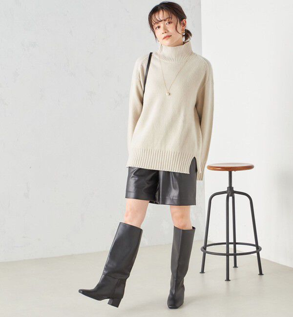 SHIPS for women「〈手洗い可能〉ハーフ タック パンツ」|その他|