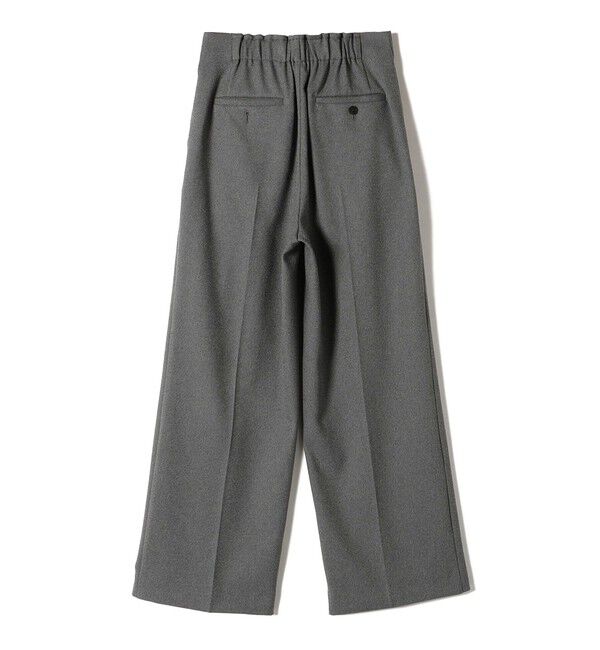 SHIPS for women「〈手洗い可能〉ウールライク ウエスト タック パンツ」|その他|