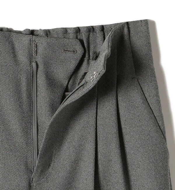 SHIPS for women「〈手洗い可能〉ウールライク ウエスト タック パンツ」|その他|