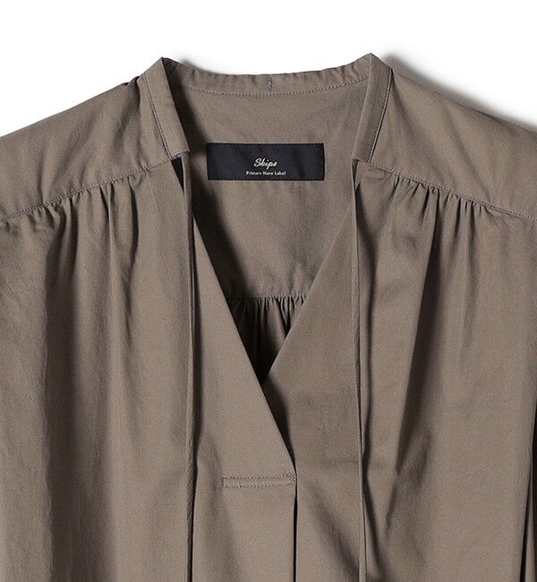 SHIPS for women「SHIPS Primary Navy Label:〈手洗い可能〉カフタン ワンピース」|ワンピース|