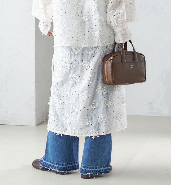 SHIPS for women「【SHIPS別注】crinkle crinkle crinkle:エンブロイダリー ラップ スカート」|スカート|