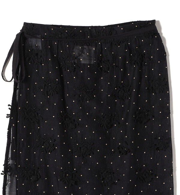 SHIPS for women「【SHIPS別注】crinkle crinkle crinkle:エンブロイダリー ラップ スカート」|スカート|