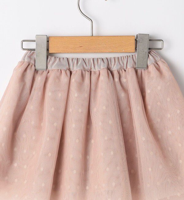 SHIPS KIDS「SHIPS KIDS:90cm / チュール スカート」|フレア|