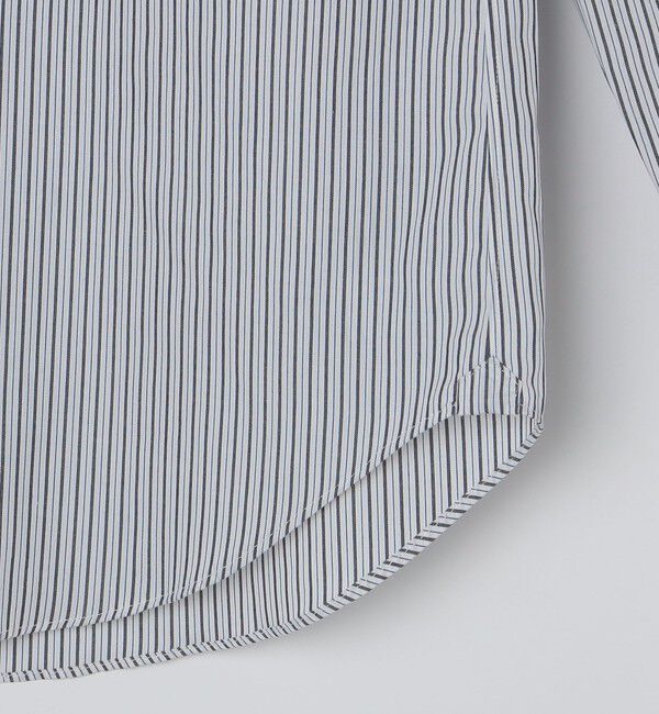 SHIPS「SHIPS: イージーアイロン マルチストライプ ワイドカラー シャツ」|シャツ・ブラウス|