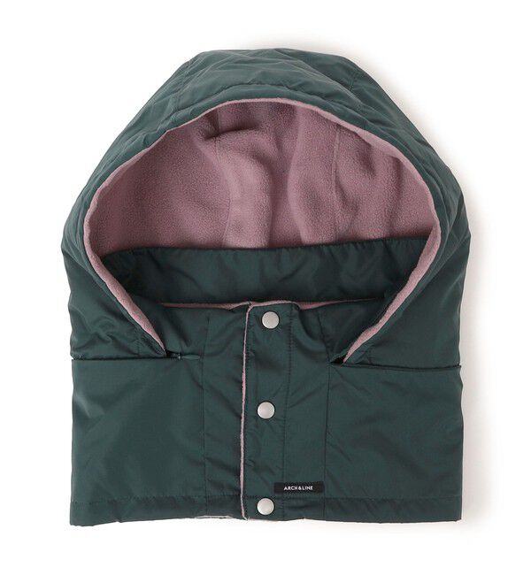 SHIPS KIDS「ARCH&LINE:リサイクル ナイロン スヌーディ」|スヌード|