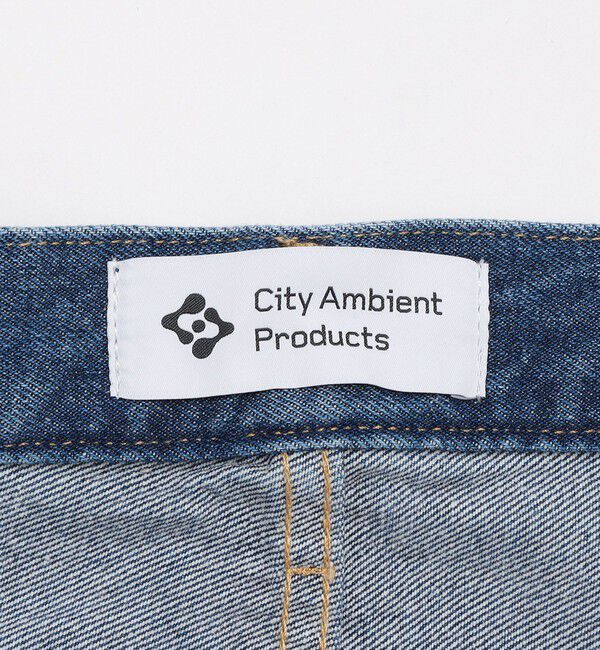SHIPS「City Ambient Products: 12オンス ストレート バギー デニム パンツ」|デニム|